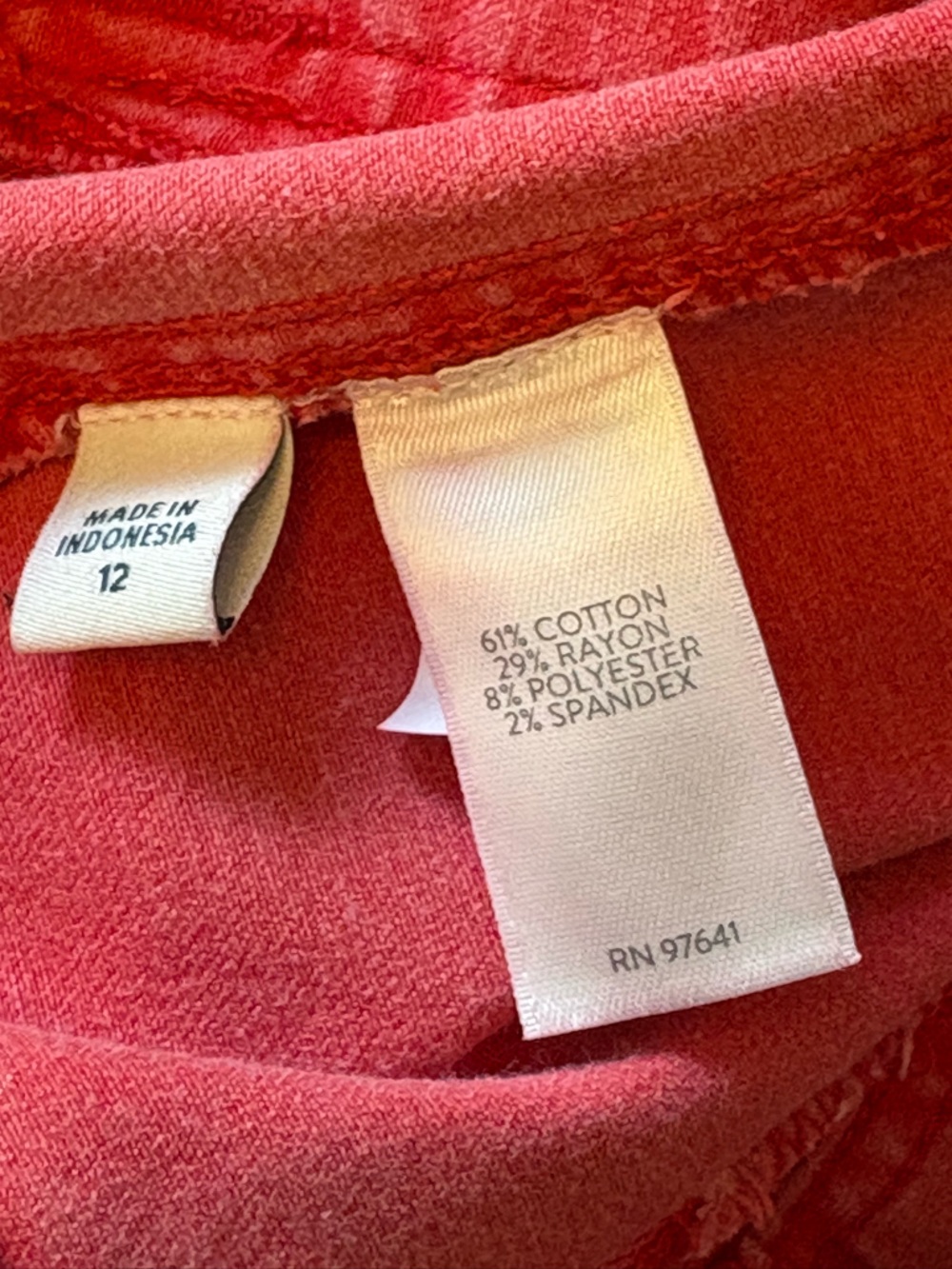 J. Jill Mid-Rise Welt-Pocket Wide-Leg Crops in Pomegranate 12 - Picture 7 of 9